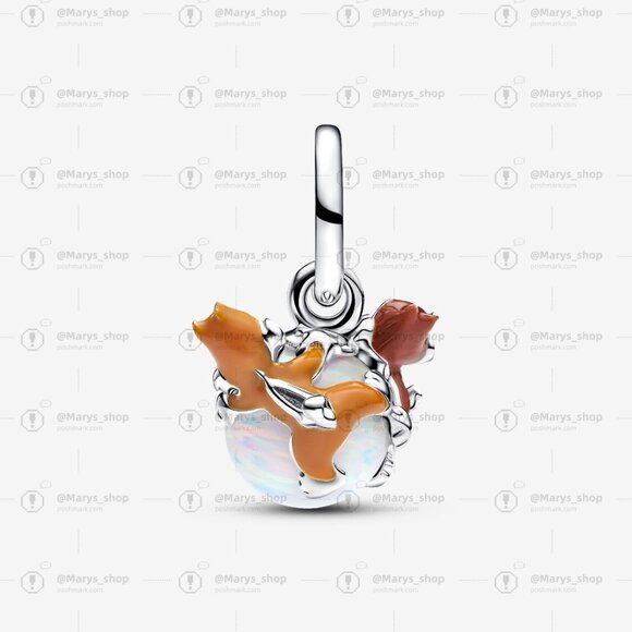 Pandora Disney Chip & Dale Bauble Dangle Charm - Picture 2 of 5